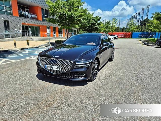 Genesis G80 (RG3) 2020 Черный из Кореи