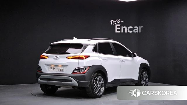 Hyundai The New Kona Hybrid 2023 Белый из Кореи