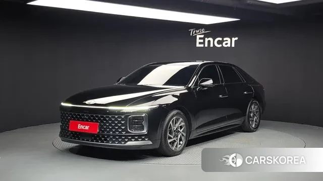 Hyundai Grandeur Hybrid (GN7) 2023 Черный из Кореи