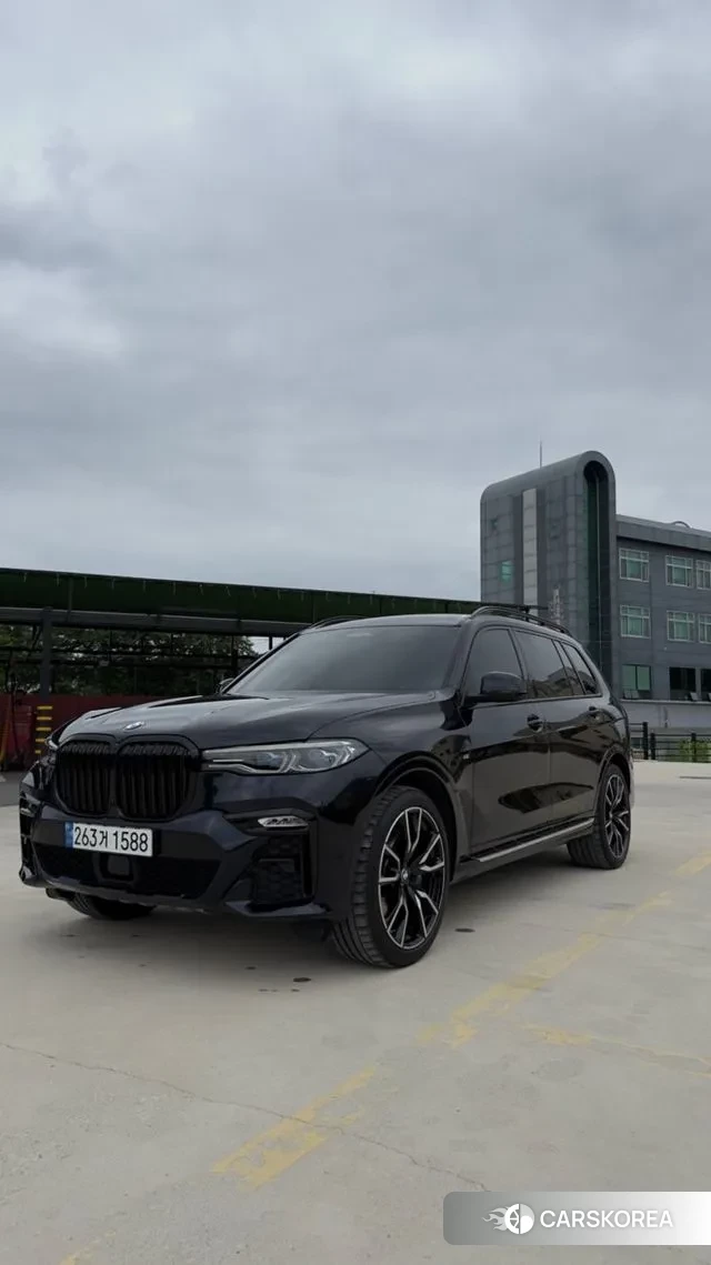 BMW X7 (G07) 2022 Синий из Кореи