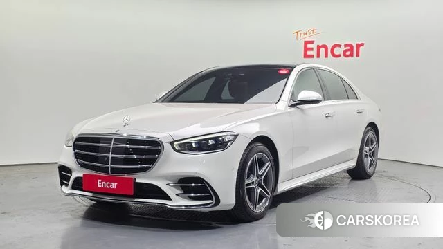 Mercedes-Benz S-Class W223 2022 Белый из Кореи