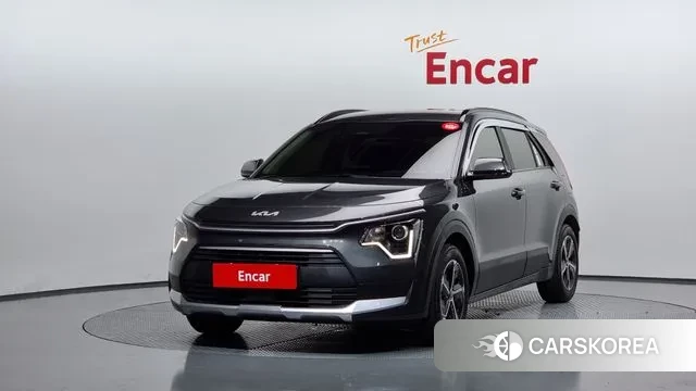 Kia Di Ol Nu Niro 2023 Серый из Кореи