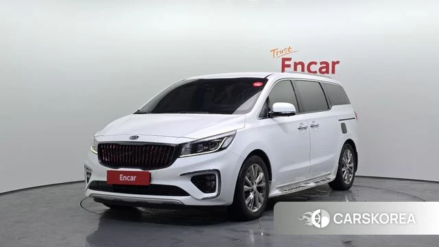 Kia The New Carnival 2018 Белый из Кореи