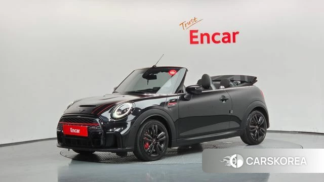 Mini Cooper S Convertible 2022 Черный из Кореи