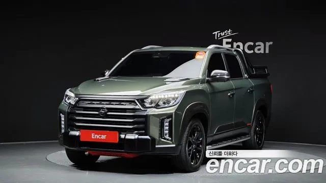 Ssangyong The New Rexton Sport 2022 Зеленый из Кореи