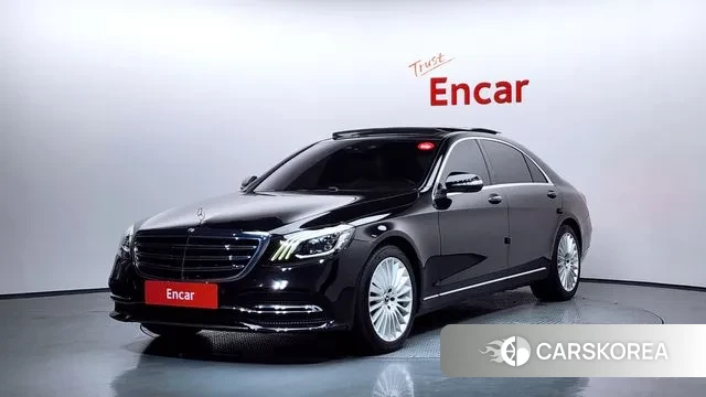 Mercedes-Benz S-Class W222 2019 Черный из Кореи