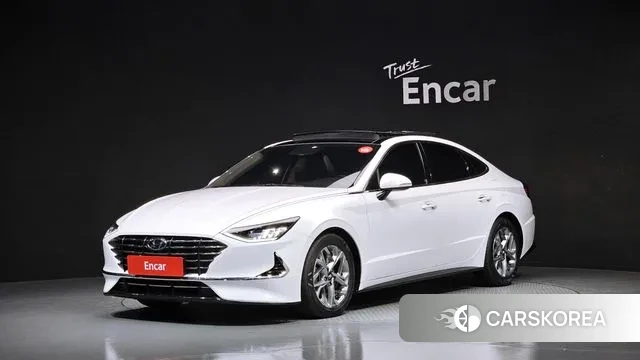 Hyundai Sonata (DN8) 2019 Белый из Кореи