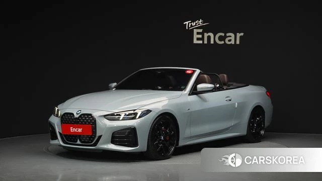BMW 4 Series (G22) 2024 Светло-серебряный цвет из Кореи