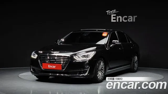 Genesis EQ900 2018 Черный из Кореи