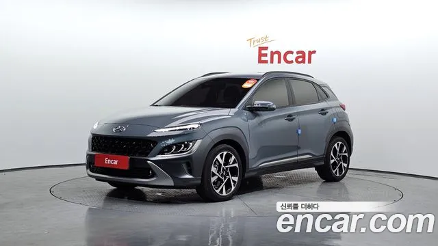 Hyundai The New Kona 2021 Небесно-голубой из Кореи