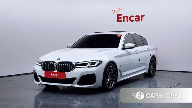 BMW 5 Series (G30) 2022 Белый из Кореи