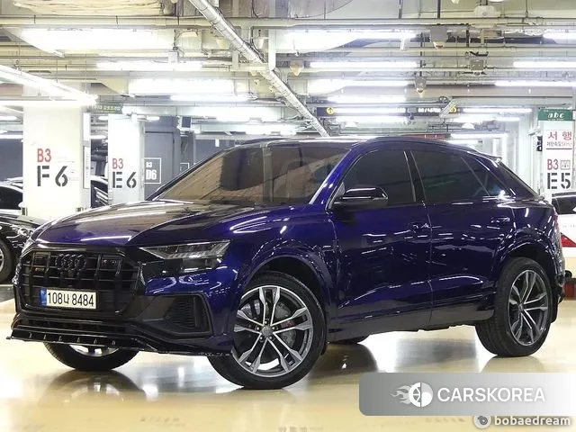 Audi SQ8 (4M) 2020 Синий из Кореи