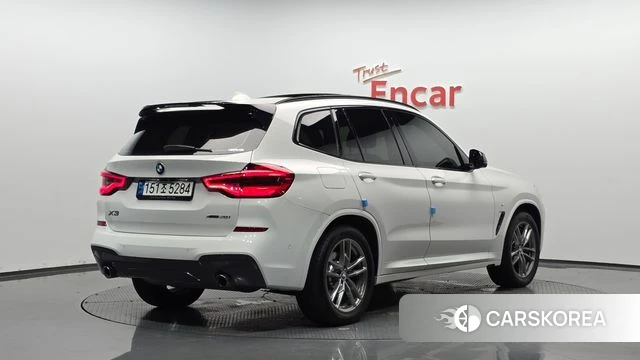 BMW X3 (G01) 2021 Белый из Кореи