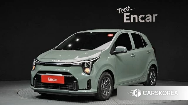 Kia The New Morning (JA) 2024 Темно-зеленый из Кореи