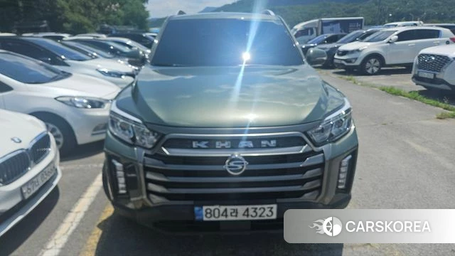 Ssangyong The New Rexton Sports Cannes 2022 Светло-зеленый из Кореи