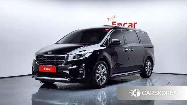 Kia The New Carnival 2019 Черный из Кореи