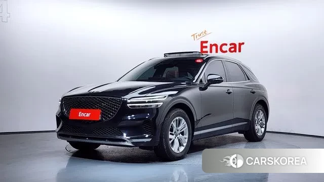 Genesis GV70 2021 Черный из Кореи