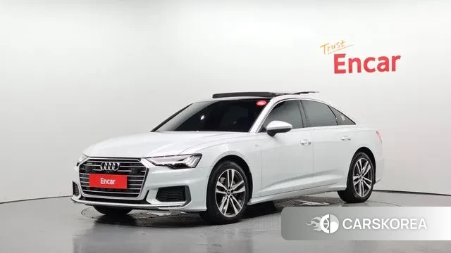 Audi A6 (C8) 2023 Белый из Кореи