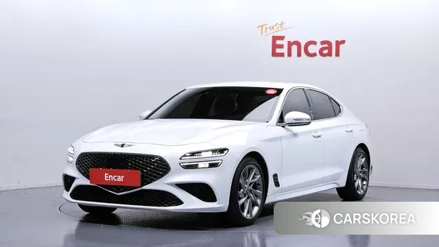 Genesis The New G70 2022 Белый из Кореи