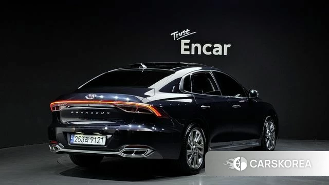 Hyundai The New Grandeur IG Hybrid 2021 Синий из Кореи