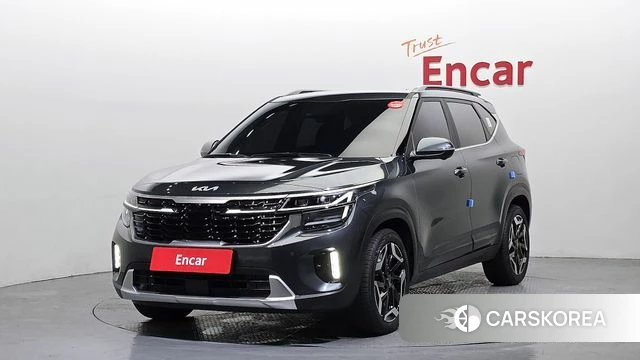 Kia The New Seltos 2023 Серый из Кореи