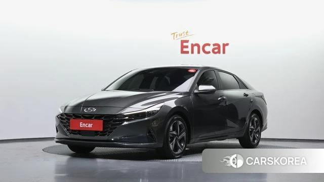 Hyundai Avante (CN7) 2022 Серый из Кореи