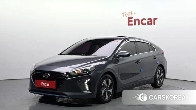 Hyundai Ionic Hybrid 2018 Серый из Кореи