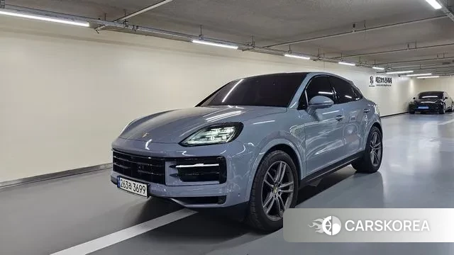 Porsche Cayenne (PO536) 2023 Синий из Кореи