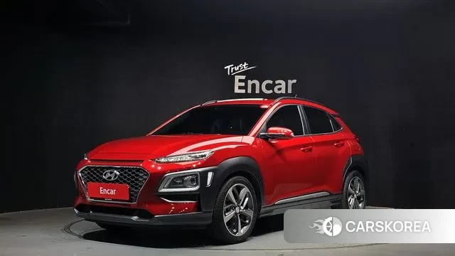 Hyundai Kona 2018 Красный из Кореи