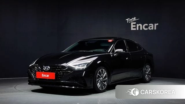 Hyundai Sonata (DN8) 2021 Черный из Кореи