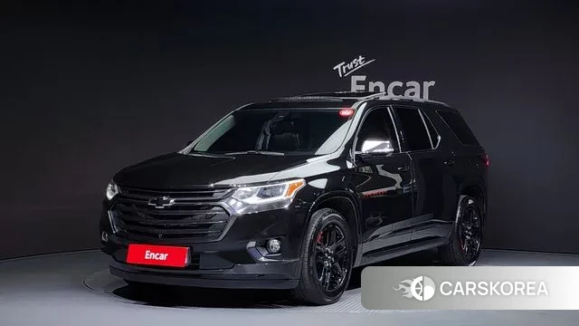 Chevrolet (GM Daewoo) Traverse 2020 Черный из Кореи