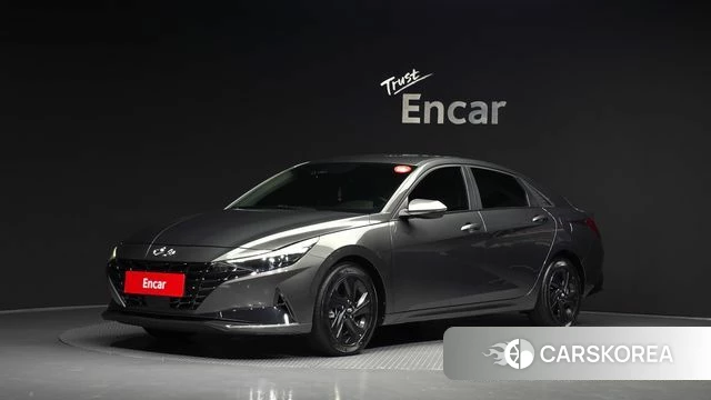 Hyundai Avante Hybrid (CN7) 2022 Серый из Кореи