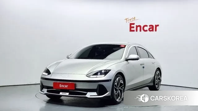 Hyundai Ionic 6 2023 Серебристо-серый из Кореи