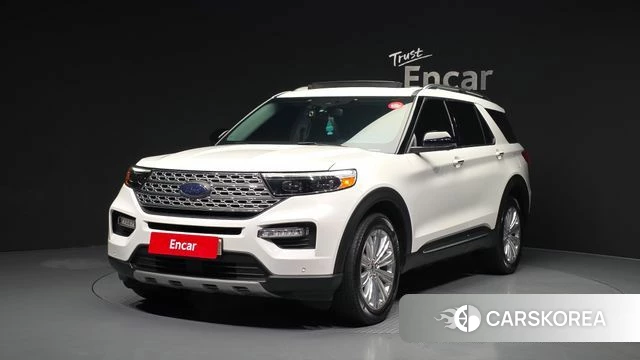 Ford Explorer 6th Generation 2021 Белый из Кореи