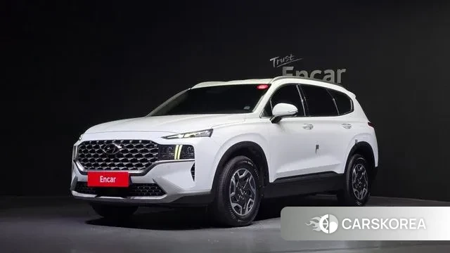 Hyundai The New Santa Fe 2022 Белый из Кореи
