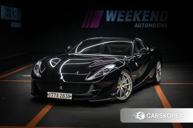 Ferrari 812 GTS 2021 Черный из Кореи