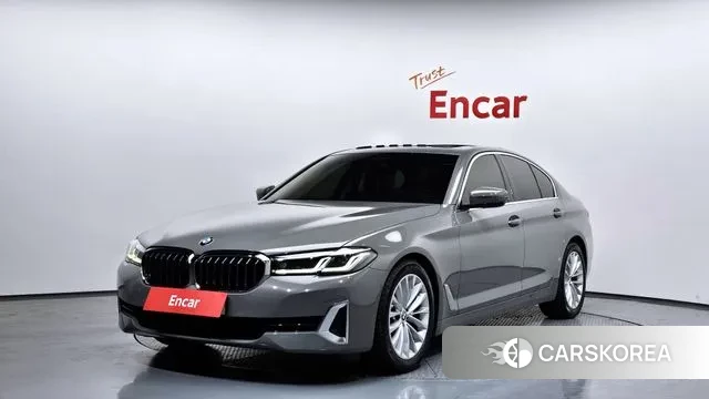 BMW 5 Series (G30) 2022 Серый из Кореи