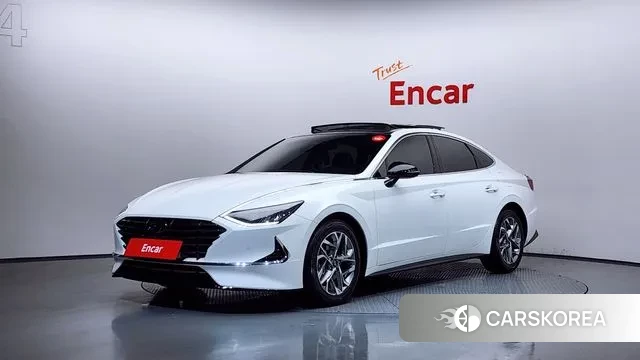 Hyundai Sonata (DN8) 2019 Белый из Кореи