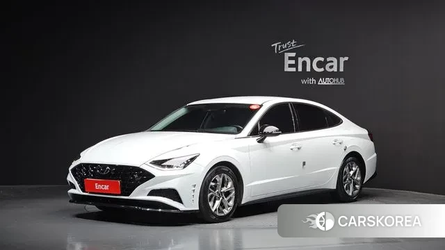 Hyundai Sonata (DN8) 2022 Белый из Кореи