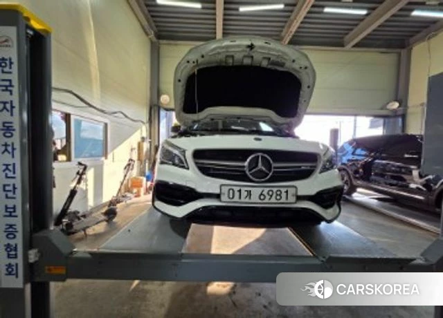 Mercedes-Benz CLA-Class C117 2018 Белый из Кореи