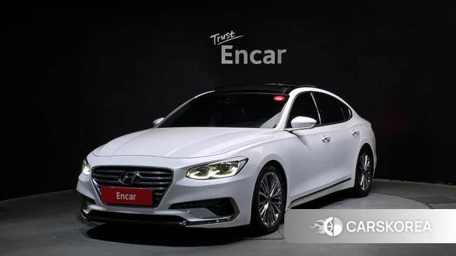 Hyundai Grandeur IG 2018 Белый из Кореи