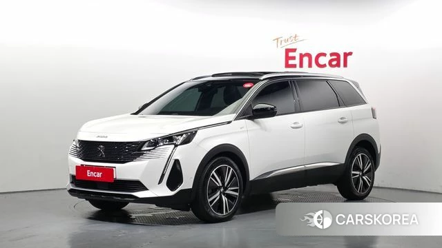 Peugeot 5008 second generation 2024 Белый из Кореи