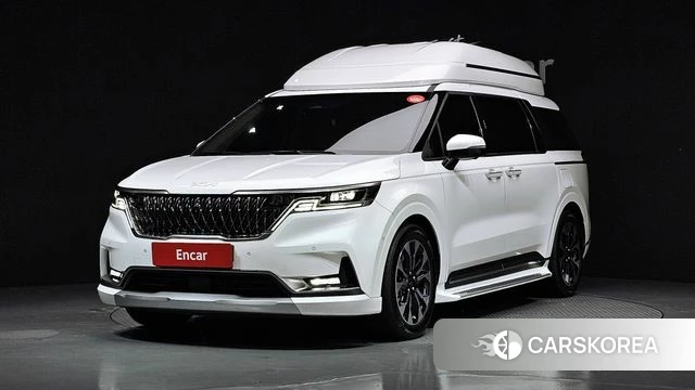 Kia Carnival 4th generation 2021 Белый из Кореи