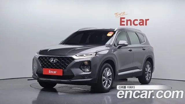 Hyundai Santa Fe TM 2020 Серый из Кореи