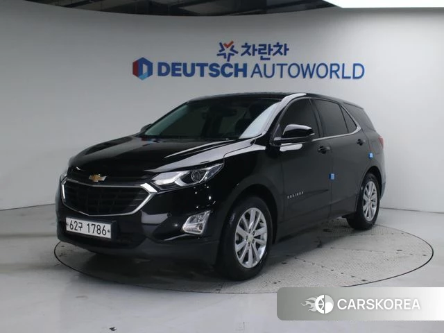 Chevrolet (GM Daewoo) Equinox 2018 Черный из Кореи