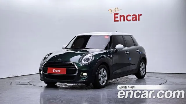 Mini Cooper 2018 Зеленый из Кореи