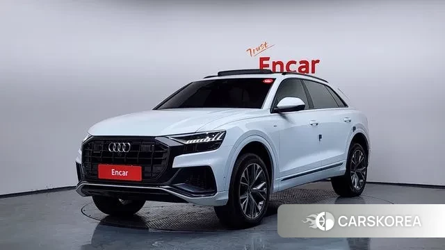 Audi Q8 (4M) 2021 Белый из Кореи