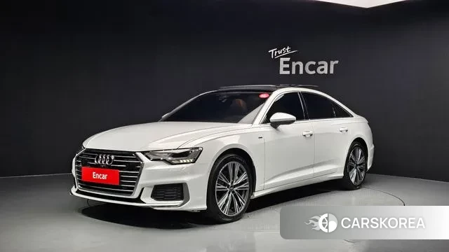 Audi A6 (C8) 2022 Белый из Кореи