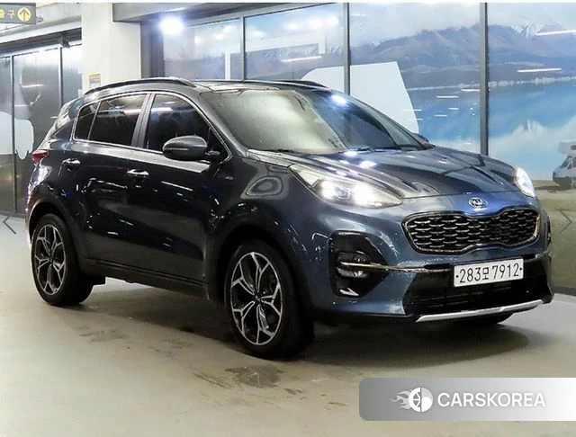 Kia Sportage The Bold 2018 Синий из Кореи