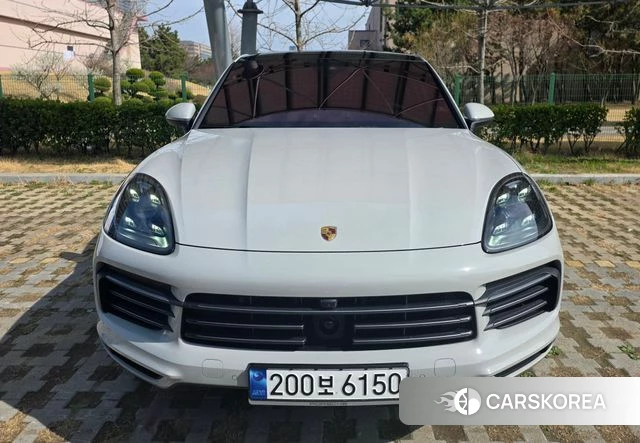 Porsche Cayenne (PO536) 2023 Серебристо-серый из Кореи